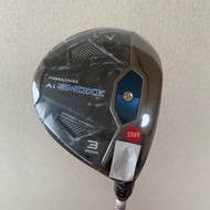 🇯🇵Callaway Ai SMOKE MAX 2024 Wood 3W with Head cover TENSEI 50 for Callaway FlexS New