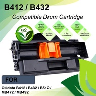 Compatible B412/B432 Mono Laser Drum Cartridge for Okidata B412 / B432 / B512 / MB472 / MB492
