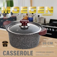 PANCI CASSEROLE MOEGEN ( 20 CM ) GRANIT CERAMIC ANTI LENGKET