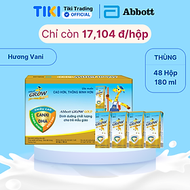Thùng 48 Hộp Sữa Nước Abbott Grow Gold 180ml cho trẻ 1 tuổi trở lên