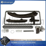 Timing Chain Kit Fit 2.2 2.5 3.0 L T L6 GAS DOHC For 1995-2010 BMW 320i 323i 325i 328i 330i 520i 523