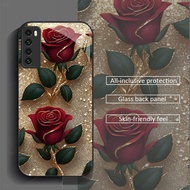 TEMU Phone Case - Luxe Rose Vs Phone Case For Huawei Nova 2 2i 3 3i 5 5t 5i 6 7 7i 11i Y61 Y70 Y70s 