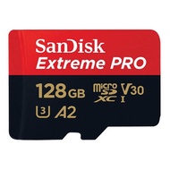 SanDisk 128 Extreme Pro MicroSD Memory (Micro Sd Card) Supports 4K Images Lifetime Warranty By Synne