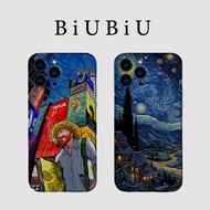 Compatible with iphone 16 Pro Max 15 Casing Oil painting rural area 11 12 13 14 Pro 7 8 Plus X XR XS