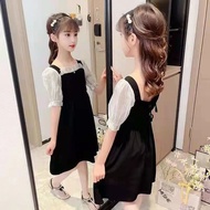 BNS Kids Dress kids girl korean style baby girl dress kids clothes girl baju dress budak perempuan b