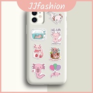 Decals Adorable Axolotl Perfect For Luggage Water Bottles Fridges And Scooters Stickers Stickable