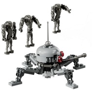 Lego Star Wars Posable Spider Droid & Super Battle Droid Minifig Only