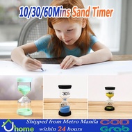 【SOYACAR】Hourglass 10/30/60 Min Timer Sandglass Clock Gift Timer Home Decoration Kitchen Sand Timer