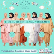 KADEEJA PARIO Ironless Kurung Wudhu Friendly Fashion Baju Raya Terkini Champagne Gold Peach Pink Dusty Pink Rose Gold