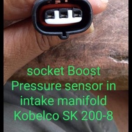 socket boost pressure sensor sk200-8 kobelco