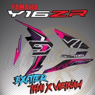 STRIPE MOTOR YAMAHA Y16ZR Y16 EXCITER 155 CUSTOM THAI X VIETNAM EX 2017 (64) BODY STICKER ( READY ST