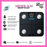 Mifier K30 Smart Scale Digital 24 in 1 weight scale penimbang berat badan scale weight Heart Rate, B
