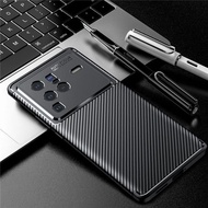 VIVO X80 VIVO X80 PRO COVER SOFTCASE CARBON SOFT CASE CARBON SILICONE - X80PRO