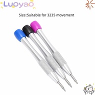 LUOYAO1 3Pcs Watch Screwdriver, Precision Special Watch Repair Tool, Easy Operate Triangular Profess