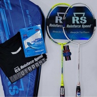 raket rs metric power 12 + bonus tas kaos senar lengkap