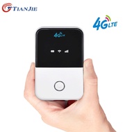 TIANJIE 150Mbps 3G/4G LTE wifi router CAT4 pocket роутер Broadband hotspot Wireless роутер wi fi router modem with sim card slot shoutuan