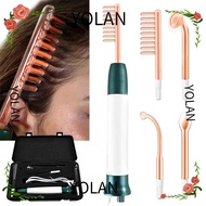 YOLANDAGOODS Vortex Comb Bundle, 4 Settings High Frequency Vortex Hair Growth Wand,  Nourishes Hair 