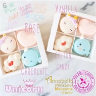 ✷4pcs Unicorn Macaron Gift Box | Halal Certified