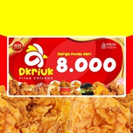Banner Spanduk Dkriuk - Ukuran 200 x 100 cm