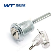 Drawer Lock One Lock Three-Link Moving Lock Wangtong 0712S Tongue Lock White Folding Key Lock Drawer