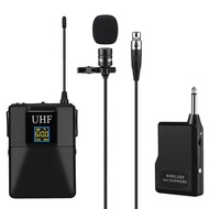 Wireless Lavalier Lapel Microphone System Podcast Live - MC0001 - Black