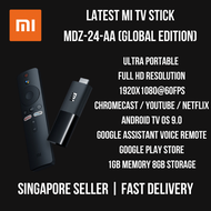 Xiaomi Mi TV Stick MDZ-24-AA (International) - FULL HD Android TV 9.0 with Google Assistant Remote / Chromecast / Netflix / Twitch / PlayStore
