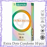 Okamoto Extra Dots Condoms 10pcs (New Condom Launched)