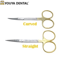 Dental Scissors Straight/Curved Hemostatic Forceps Stainless Steel Pet Fishing Forceps Medical Sciss