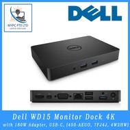 Dell WD15 Monitor Dock 4K with 180W Adapter (USED )