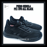 SEPATU PIERO NEBULA PX1 EVO BLACK / BLACK GREY | Sepatu Original BNIB