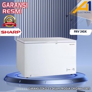 Chest Freezer SHARP FRV 310X / FRV310X / FRV 310 X Freezer Box 302 L