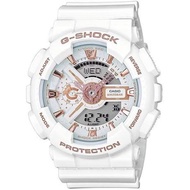 G Shock GA110 White GA 110 White Gold Analog G shock white G shock autolight jam tangan g shock watc