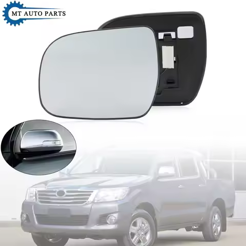 MTAP Outer Rearview Side Mirror Glasses Lens For Toyota Hilux Vigo Fortuner Innova 2012 2013 2014 20