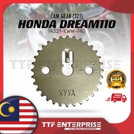 HONDA EX5 DREAM110 CAM GEAR (32T) 14321-KWW-740