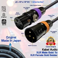 Audio Cable XLR Male Jack GLD To XLR Female GLD GEISLER - JUAN