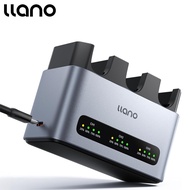 Llano NP-FZ100 NP-W235 NP-W126S LP-E17 EL15C camera Battery Charger 30W fast charging base with thre