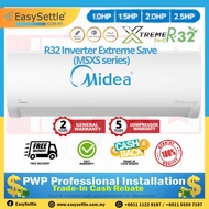 ✣✖️JB Installation️ MIDEA 1HP 1.5HP 2HP 2.5HP Inverter R32 Air Conditioner Aircond ( MSAG/MSAPB/MSXS/MSFAAU/MSEP)