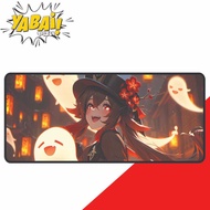 Yabaii Genshin Impact Large Mouse Pad Anime Mousepad Gaming Desk Pad 80x30cm 90x40cm 70x40cm 40x30cm