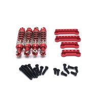 4PCS Shock Bracket External Spring Shock Upgrade Shock Absorber For MN 1/12 D90 D91 D96 MN98 99S RC 