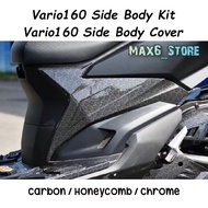 🇻🇳 Honda Vario160 Side Body Cover Side Cover Inner Carbon Body Kit Case Cover Carbon Vario 160 Click