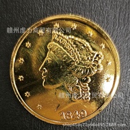 Antique Crafts American 1849 Eagle Photocopying Commemorative Coins Commemorative Coins Coins Antiqu