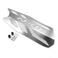 ใช้ได้ YAMAHA NMAX155 NVX155 AEROX155 ดัดแปลงท่อไอเสียฝาครอบป้องกันป้องกันรอยขีดข่วนสแตนเลสอุปกรณ์ตก