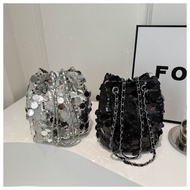 Female Bag Silver Sequin Female Bag This Year's Popular Sequin Bag Niche Design Bag Sequin Female Ba