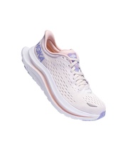 Hoka Women Kawana Wide Running Shoes - Champagne white/cloud gray