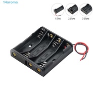 AROMA Battery Box Storage Box  Cases 1 2 3 4 Slot for AAA Battery ABS 1X 2X 3X 4X Battery Holder