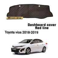 Toyota vios 2018-2019 dashboard cover Non slip mat DIY