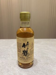 Nikka 竹鶴 21年 純麥威士忌 180ml
