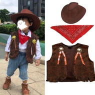 萬聖節 牛仔裝 牛仔 小童 成人 兒童 幼兒  服裝 西部 親子 衫 套裝 中童 聖誕節 cosplay bb children child party suit Halloween family c