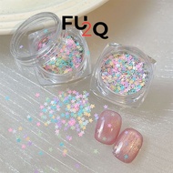 Star Glitter Nails Mixed Colors Outstanding Nail Decoration | Fu2Q Nail Supplies