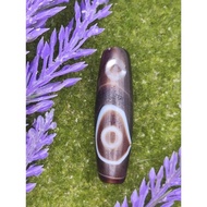 💥Ready Stock💥 37.1mm X 10.5mm ⚡高油⚡ 特殊图腾 天眼 缠丝玛瑙 六眼天珠 六六大顺 Special Sardonyx 6 Eyed Dzi Six Eyes Dzi M